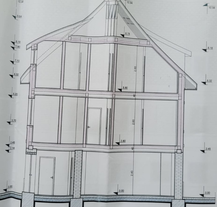Casa individuala - Orasul De Jos - aviz si proiect pensiune