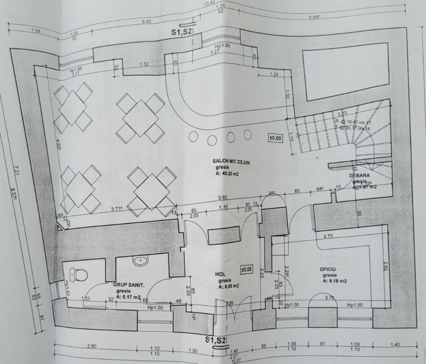 Casa individuala - Orasul De Jos - aviz si proiect pensiune