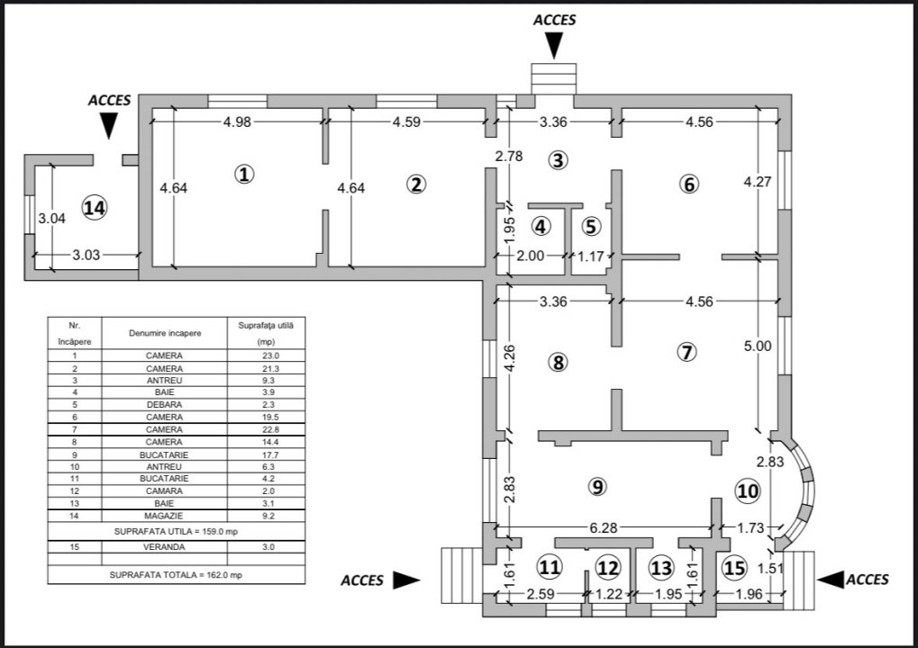 De vânzare – Casă individuală cu teren generos, Strada Oituz, Sibiu