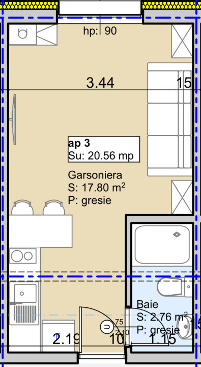 APARTAMENTE ȘI GARSONIERE ÎNTR-UN PROIECT REZIDENȚIAL MODERN, ZONA LAZARET